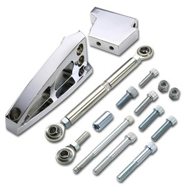 Auto Dynasty Compatible with Chevy Big Block BBC V8 Air Conditioner Bracket Kit Set