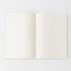 Muji NAA42A8S Premium Paper Flat Notebook Black A5 Horizontal Ruled