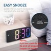 (Upgraded Version) Ankilo Digital LED Alarm Clock, Electronic Desktop Clock
