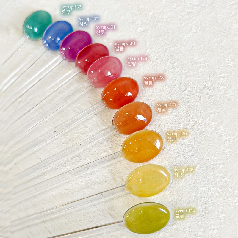 Yogurt Gel Fruit Syrup Gel 10-piece set / 요거트젤 후르츠