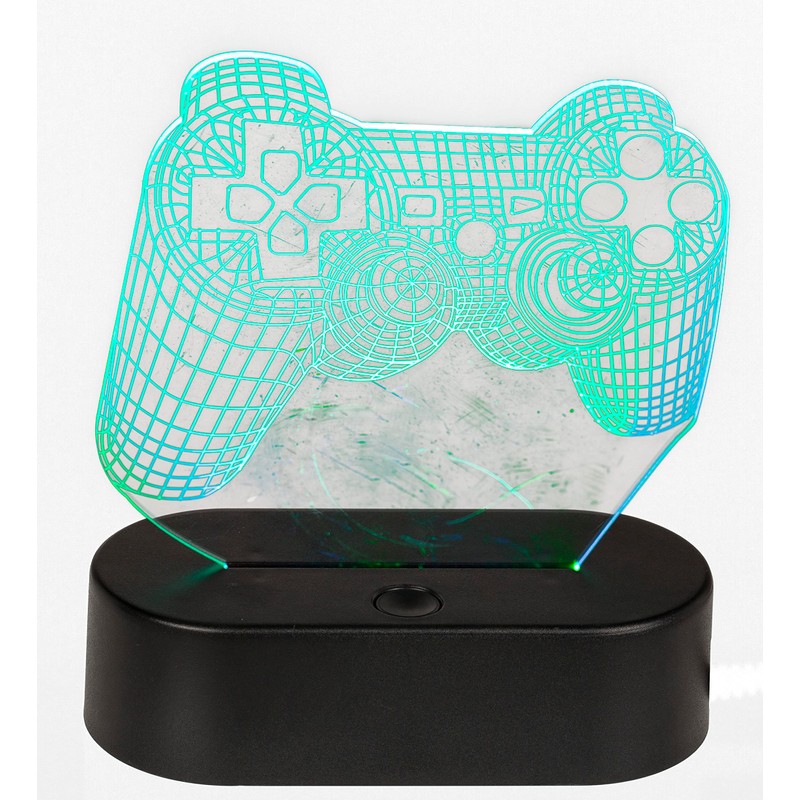 MIK funshopping 3D Light Night Light 3D Effect Lamp with