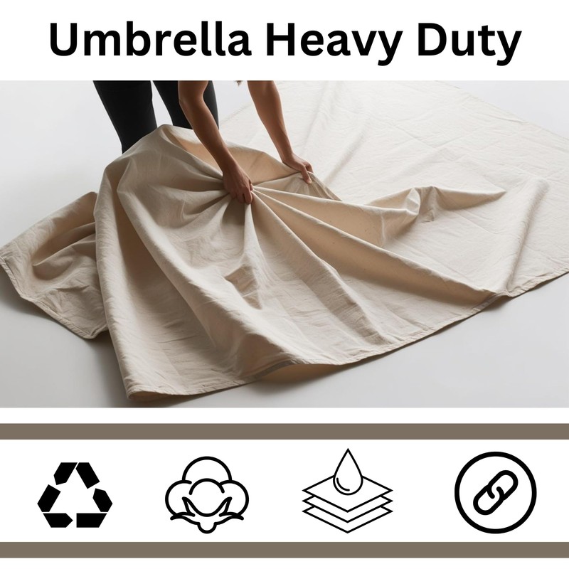 Heavy Duty Cotton Dust Sheets for Decorating Painting - Drop