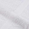 vidaXL Hand Towels, White, 50 x 100 cm, 360 g/m²,