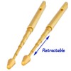 Dovhmoh 2PCS Dowsing Rods, Retractable Divining Rods, Portable Pen Shape
