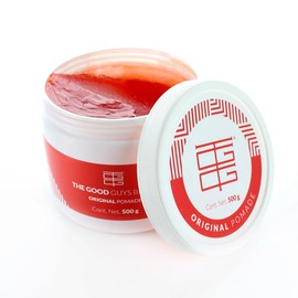 Cera para Cabello Hombre 500 gr | Original Pomade Fijación Media | Aspecto Brillante y Saludable | Pomada para Cabello Hombre Sin Químicos Agresivos | THE GOOD GUYS BRAND