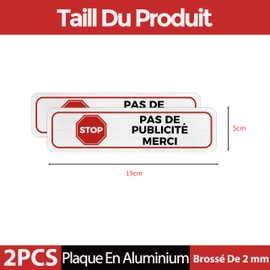 Door Sign - 190 x 50mm - Prive (No Advertising Thank You)