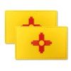 QQSD New Mexico Flag Patch Tactical PVC Hook and Loop