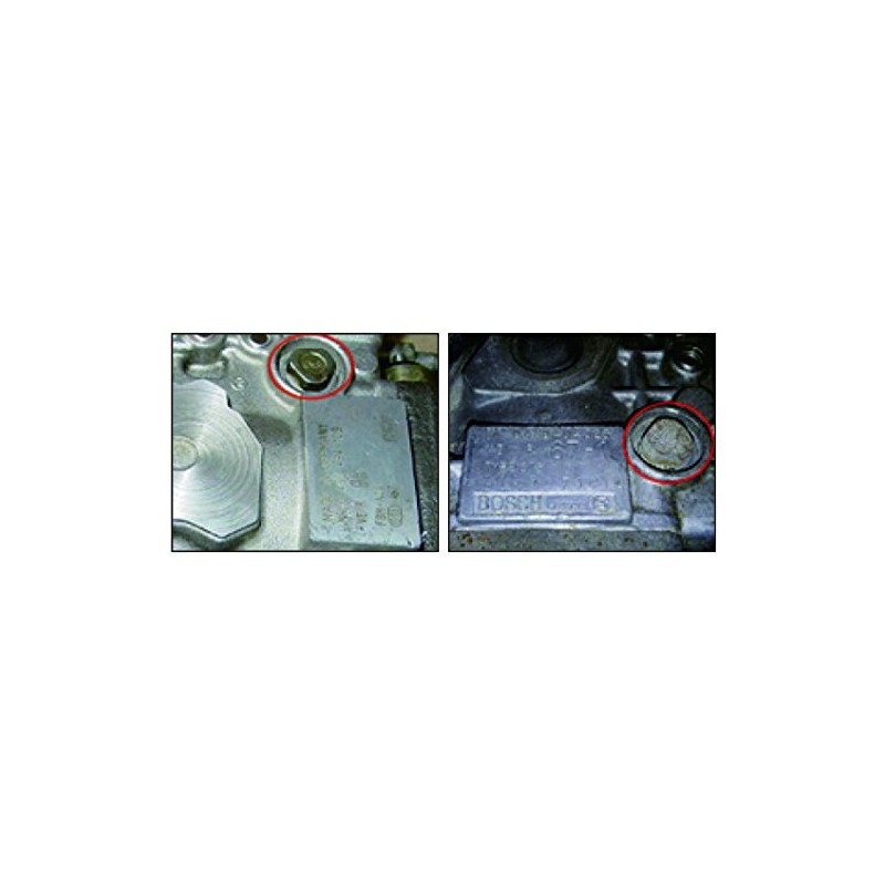 JTC 5PCS ディーゼルインジェクションポンプソケット SST 特殊工具 特殊ボルト Bosch JTC4493