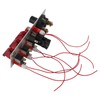 Auto Racing Car Ignition Switch Carbon Fiber Surface Panel 5