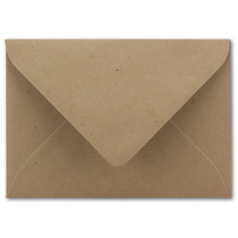 FarbenFroh by GUSTAV NEUSER Briefumschläge in Sandbraun (braun)- 50 Stück