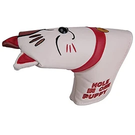 Putter Cover Headcover Odyssey 2 Ball Mallet Pin Magnet Fits Scotty Cameron Odyssey Cute Dog (Pin-type Cat)