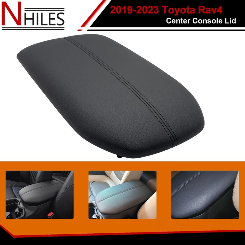 NHILES Center Console Cover Fit for 2019-2023 Toyota Rav4 Front