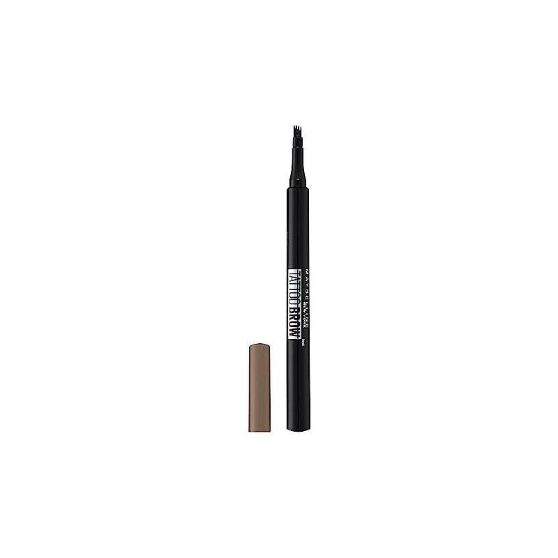 Maybelline Plumon para Cejas Brow Tattoo Studio, Deep Brown, 1