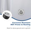 3 inch Sewer Cleanout Cap, Practical Expansion Pipe Plug Durable