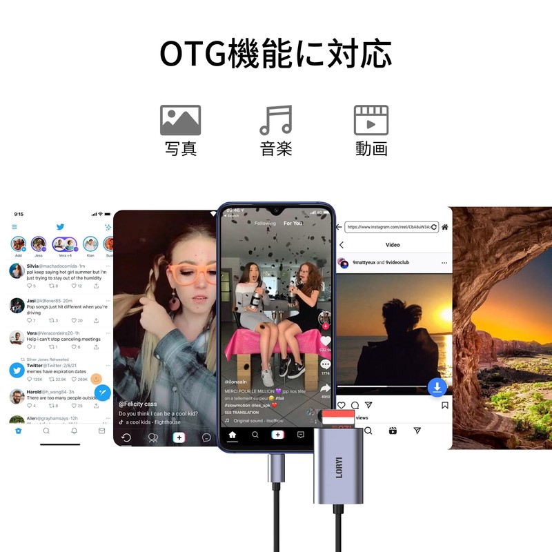 SD Card Reader USB Type C SD 4.0 High Speed