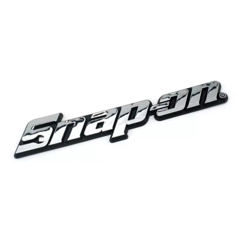 Snap-on 3PCs SNAP-ON TOOL BOX LOGO EMBLEM Chrome Silver Badge