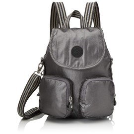 Kipling Firefly Up Women’s Backpack, Black (Carbon Metallic), 22x31x14 Centimeters (B x H x T)