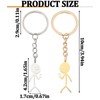Ouligay 2 Pcs Funny Keychain for Women,Friendship Gifts for Couple