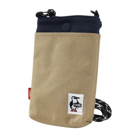 Chums Bag Rope Shoulder Pouch Sweat Nylon, navy/beige