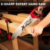 HAUTMEC 16" X-Sharp Universal Hand Saw for Speed, Cuts Quality