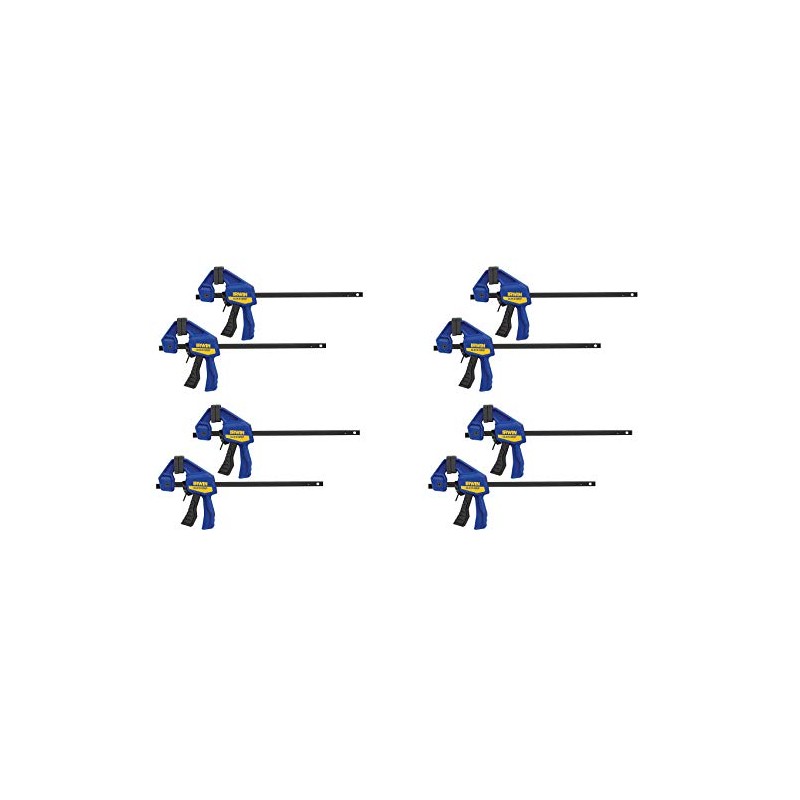 Irwin Quick Grip 530062 4-1/2" Quick-Grip One-Handed Micro Bar Clamp