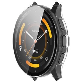 Screen Protector Compatible with Garmin Venu 3S 41mm Smartwatch, All-Around Shock-Proof Protective Case with Screen Protector Protective Case Cover for Garmin Venu 3S (not for Venu 3) (Clear)