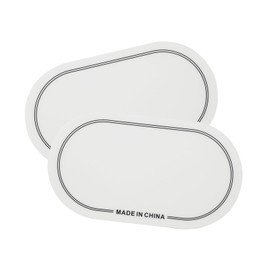 votuyet 2Pcs white Drum Pedal Pads,which can be used to provide a comfortable and stable surface for drumming