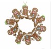Unbranded Gingerbread Man Wreath Chriatmas Tree Ornament