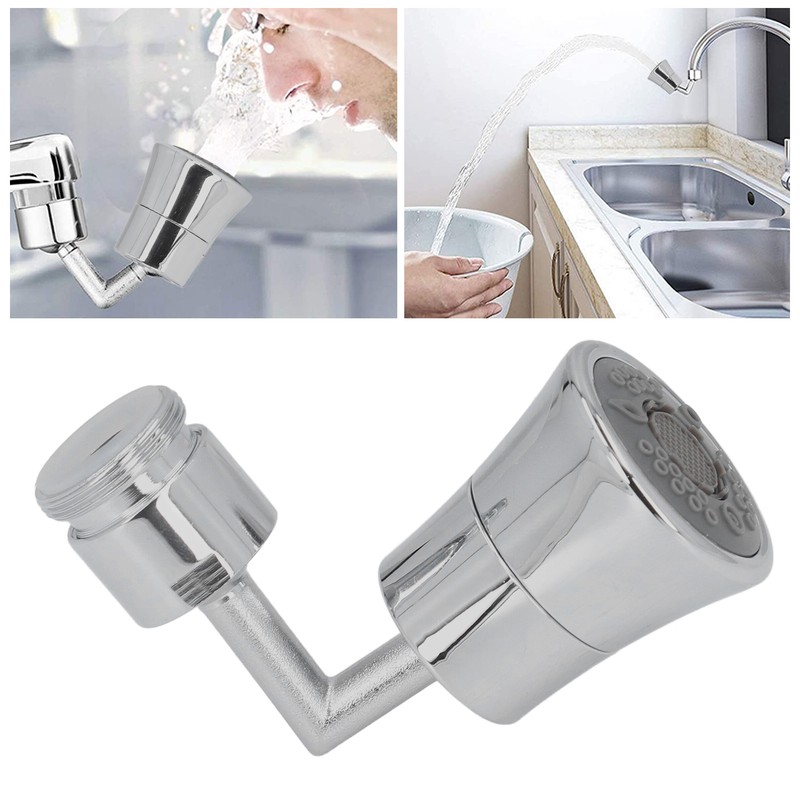 720 Degree Tap Aerator 24mm/0.9in Diameter Big Angle 5 Functions