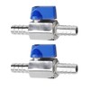 BesNPT Stainless Steel Shut Off Valve 3/8" Hose Barb Ball
