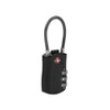Travelon TSA Cable Lock, Black