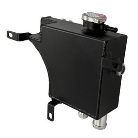 HCHCSPEED Aluminum Water Surge Tank Coolant Reservoir Recovery Tank with Cap Compatible with Polaris RZR XP 4 TURBO 2016-2021 RZR XP TURBO S 2018-2021 Black