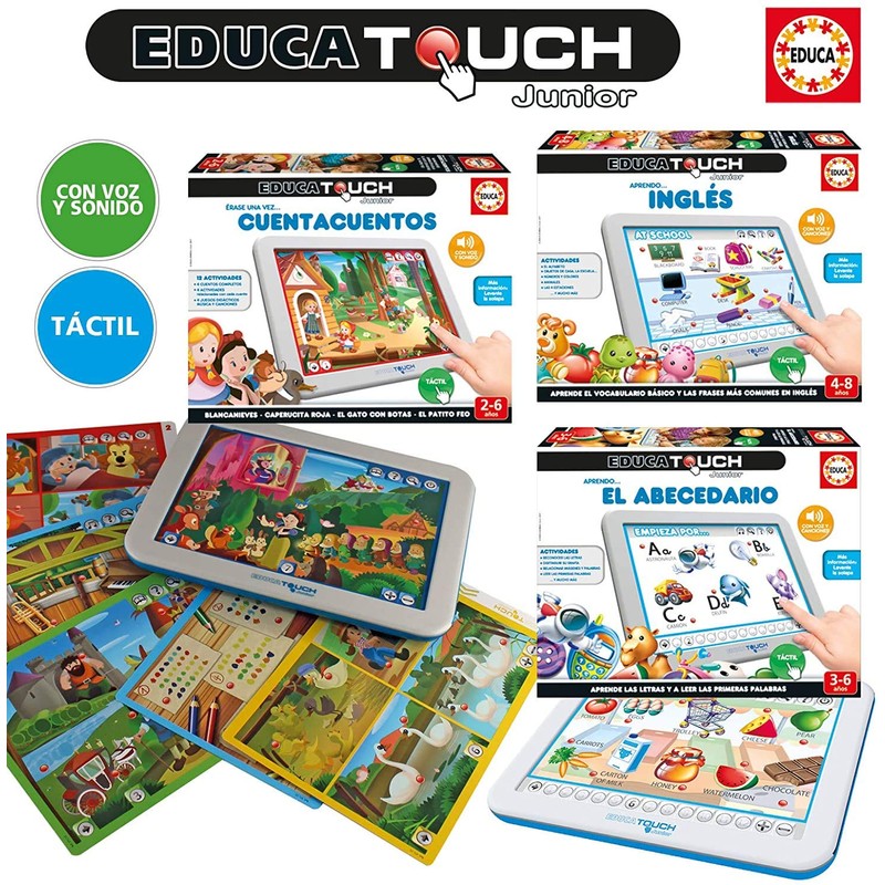 Educa Touch Junior Abecedario.(educativos)