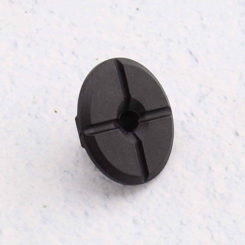 50x Plastic Unthreaded Nylon Nut Clips 4mm hole large 24mm