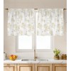Stanoha Kitchen Curtains (2 Pcs) Over Sink for Bathroom Window
