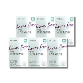 Dr.Lin Organic Milk Thistle Liver Health 1000mg 30 tablets 6 boxes 6 months / 닥터린 유기농 밀크씨슬 간건강 1000mg 30정 6박스 6개월