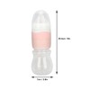 Quick Flush Baby Bottle Detachable Portable Press Rotate Quick Flush