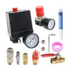 EATAKWARD Air Compressor Pressure Switch Control Valve, 0-180PSI Pressure Regulator