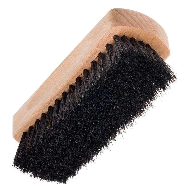 Redecker Beechwood Horsehair Brush - black -