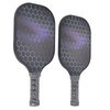 2PCS Pickleball Paddles Set Fiberglass Lightweight Pickle Ball Rackets with