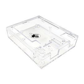 Enclosure for Arduino Uno R3, Arduino Uno R4 WiFi/Minima, Transparent, 2 Pieces