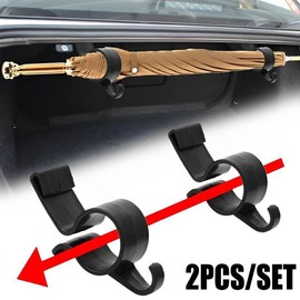 Durable & Stable Car Seat Back Trunk Hook, Multifunctional Car Storage Hanger, Universal Car Interior Accessories for Fishing Rod Umbrella Towel