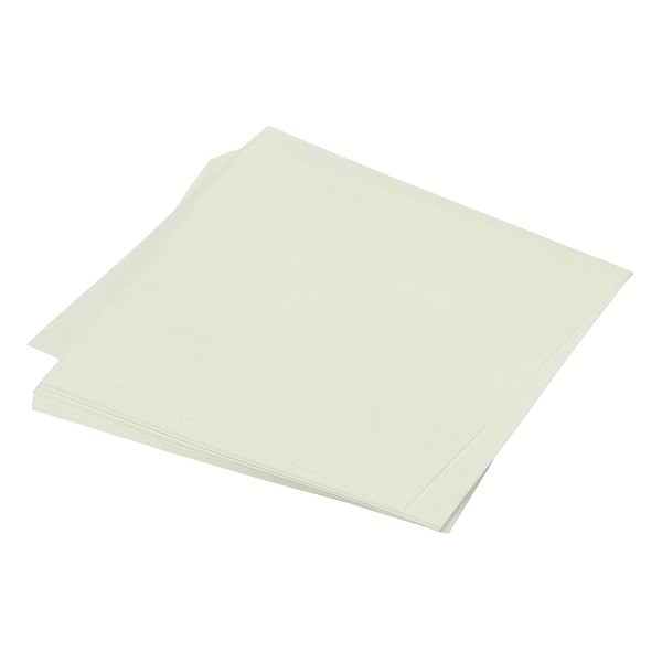 MECCANIXITY 25 Sheet Origami Paper Double Sided Cream White 10x10