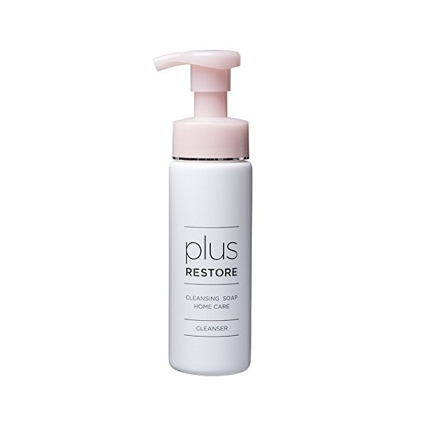 PLUS RESTORE Cleansing Soap Foaming Home Care, Makeup Remover, Face Wash, No Double Face Washing, Foam Cleansing, Pump Type (1 Piece)