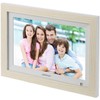 Somikon Accessories for App Picture Frame: Light Wooden Frame for