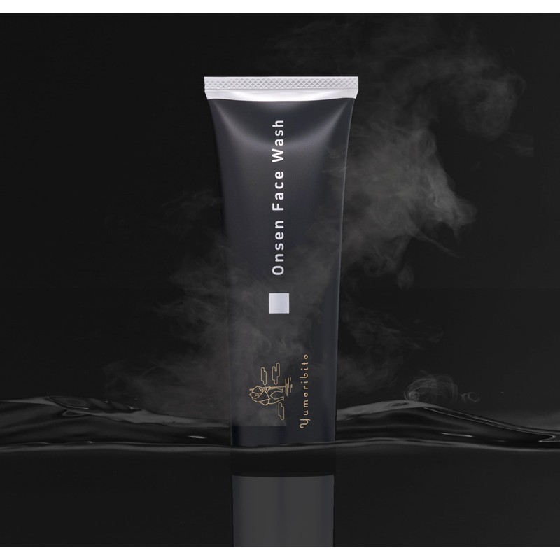 Yumori Bito Hot Spring Face Wash, Collagen, Vitamin C, Plant