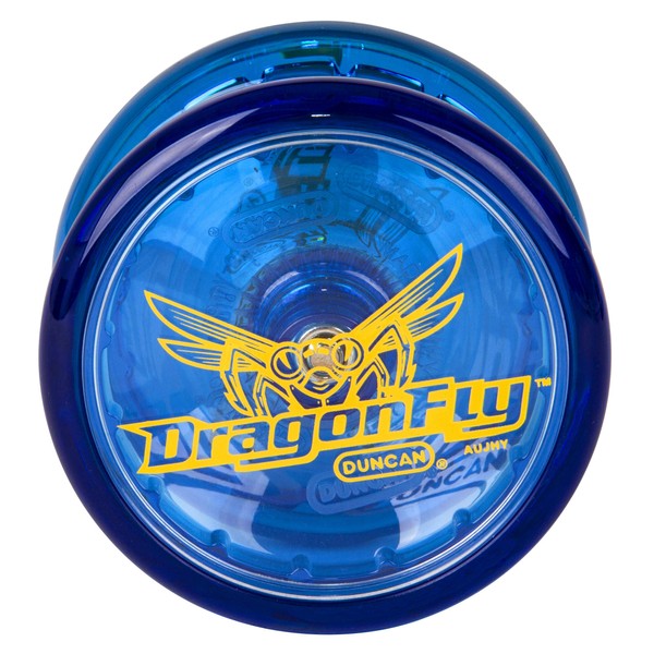 Duncan Toys Dragonfly Yo-Yo - Blue with Clear Cap