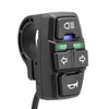 3-in-1 Switch for Headlight Turn Signal and Horn, IP54 Waterproof