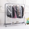 Garment Rack Cover for Clothes Rack Cover with 2 Durable