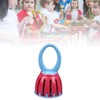 Handled Cage Bell Babies Rattle Orff Plastic Kids Music Percussion